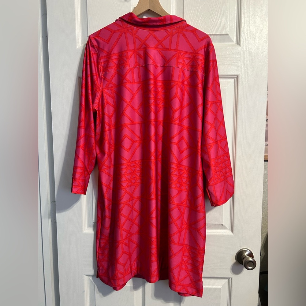 Vineyard Vine Bamboo Margo Short Dress NWT 2X - Picture 5 of 6